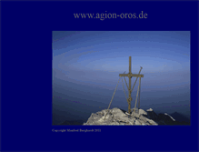 Tablet Screenshot of agion-oros.de